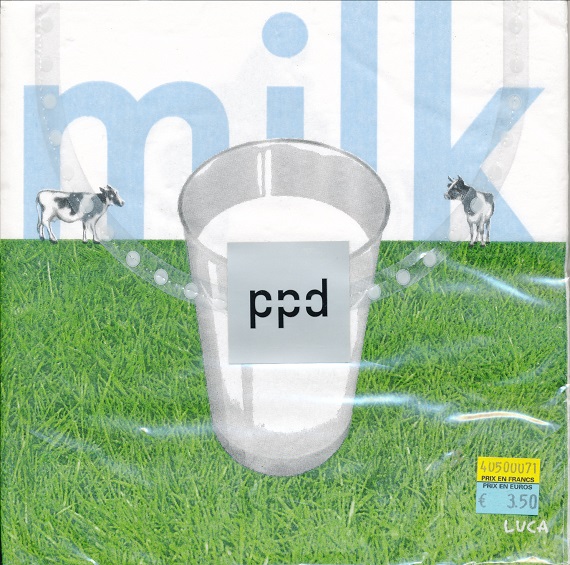 Serviette PPD (33 x 33 cm) - Fresh Milk