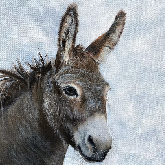 Serviette PPD (25 x 25 cm) - Honkey the Donkey
