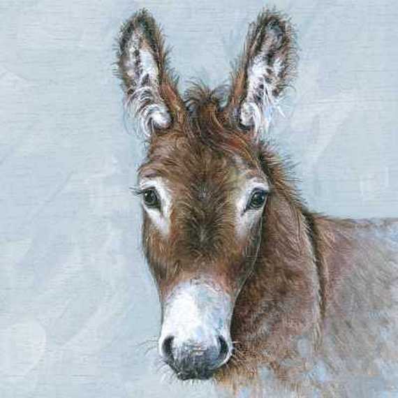 Serviette AMBIENTE (33 x 33 cm) - Young Donkey