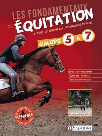 Les fondamentaux de l'équitation - Galops 5 à 7